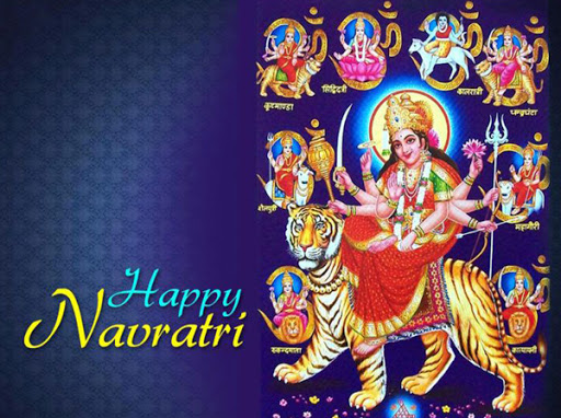 Friendly Navratri Festival Wishes Photo 